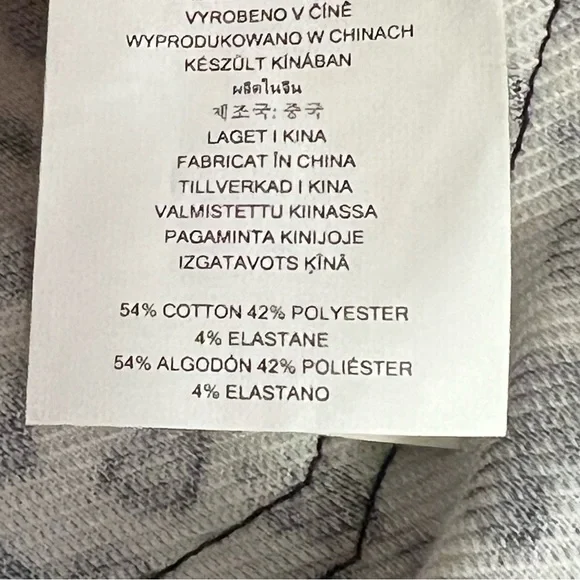 MICHAEL Michael Kors Black Leopard Print Leggings With Faux Fly XL EUC - Picture 14 of 16